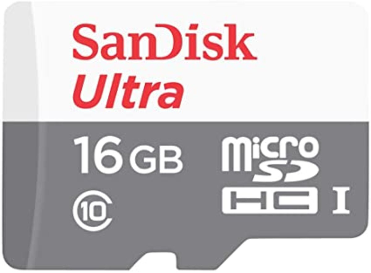 Карта пам'яті micro SDHC (UHS-1) SanDisk Ultra 16Gb class 10 (80Mb/s) - 1