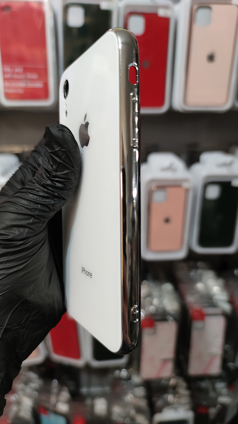 Чохол Glass Case для Apple iPhone XR White - 3