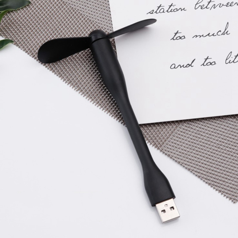 Мобільний вентилятор USB Black - 9