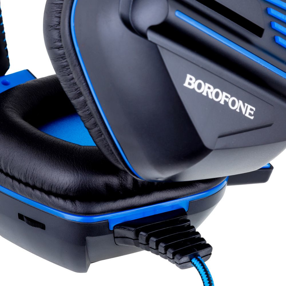Гарнітура Borofone BO101 PC Racingc Black-Blue - 6