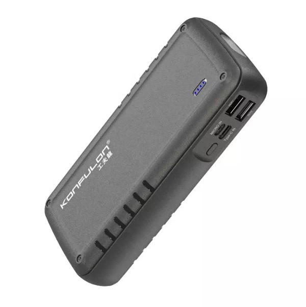 Стартер акумулятора Konfulon A15 Power Bank 9600 mAh 12V Black - 1