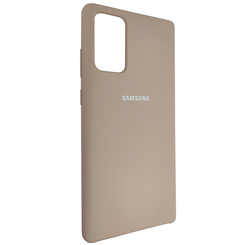 Чохол Silicone Case for Samsung Note 20 Sand Pink (19) - 2