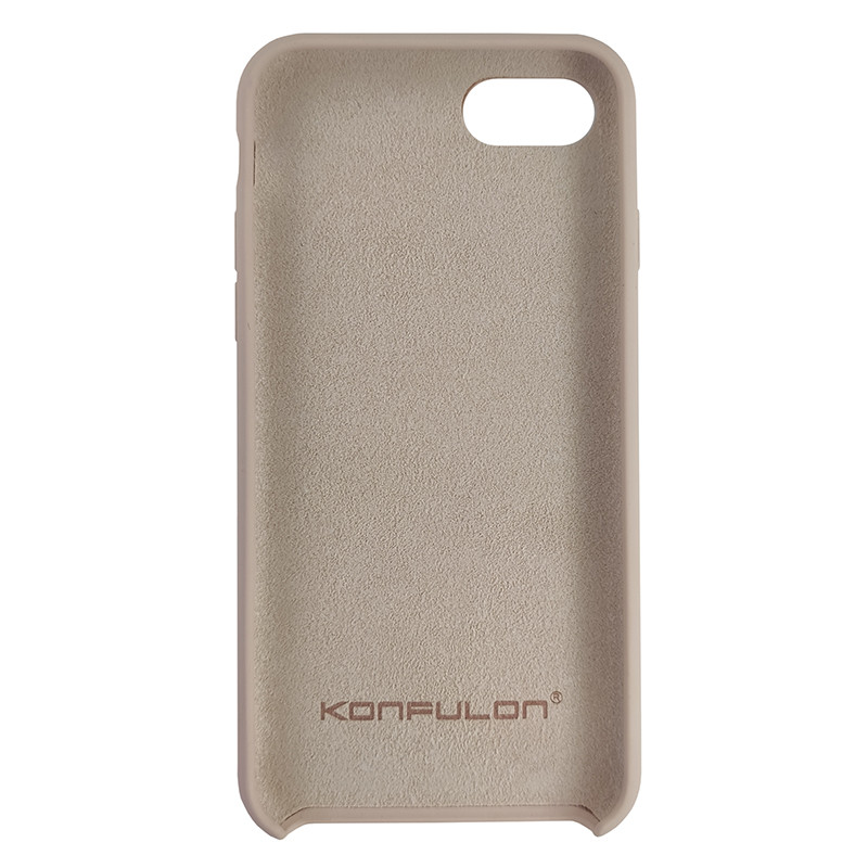 Чохол Konfulon Silicon Soft Case iPhone 7/8 Sand Pink - 4