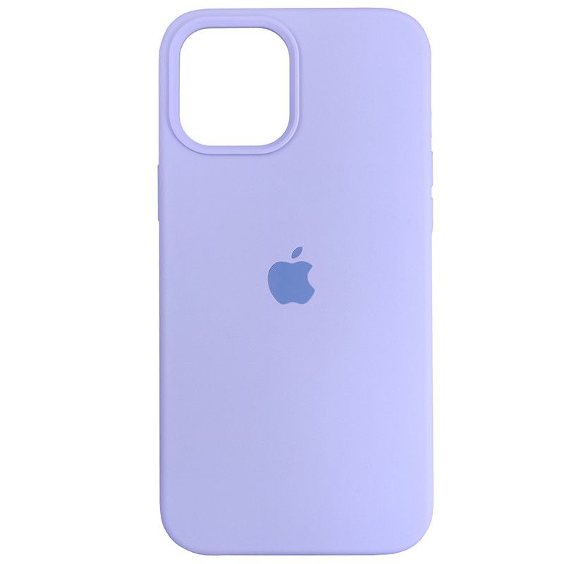 Чохол Copy Silicone Case iPhone 12 Pro Max Light Violet (41) - 1