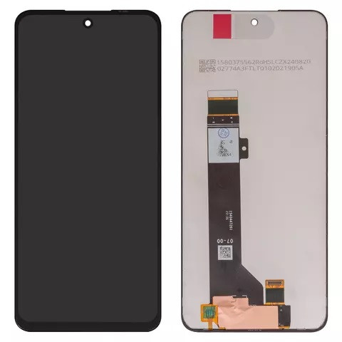 Дисплейний модуль для Motorola Moto G13, Service Pack, Black - 1
