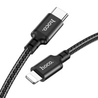 Кабель Hoco X14, Type-C to Lightning, 3m, PD 20W, Black 2