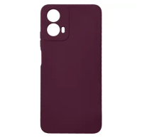 Чохол Original Silicone Case для Motorola XT2363 Moto G34, Bordo