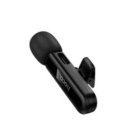 Мікрофон безпровідний Hoco L20 Fair, Type-C, Black 3
