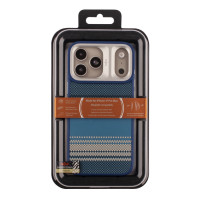 Чохол Kajsa Resort Collection Gradient Stripe with MagSafe для iPhone 17 Pro Max, Blue B-Ring 4