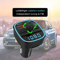 FM-модулятор Konfulon C58, Micro, Bluetooth, 2 USB, Quick Charge 3.0 1