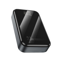 Універсальна мобільна батарея Hoco Q30, 10000mAh, 33W, Gray 7