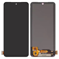 Дисплейний модуль для Xiaomi Poco M5s, Redmi Note 10, High Copy, OLED, Black