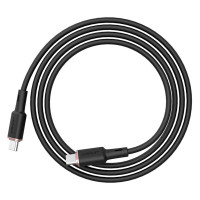 Кабель Acefast C2-03, Type-C to Type-C, 1.2m, 60W Max, Black 1