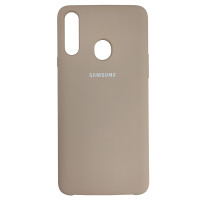 Чехол Silicone Case for Samsung A20s Sand Pink (19)