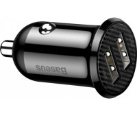 Автомобільний зарядний пристрій Baseus Grain Pro, 4.8A, Black 2