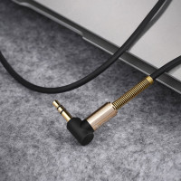 Кабель AUX Hoco UPA02, Jack 3.5 mm to Jack 3.5 mm, 1m, Black 1