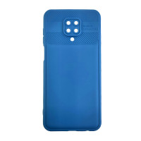 Чохол Cross Grain Camera Protected Xiaomi Redmi Note 9 Pro Blue