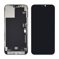 Дисплейний модуль KIT для Apple iPhone 12 Pro Max, GX OLED, Black