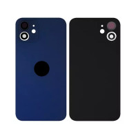 Задня кришка для iPhone 12, зі склом камери, Small Hole, Blue