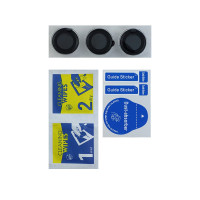 Чохол Defense Case Camera Stand with Camera Glass для iPhone 15 Plus, Black 2