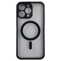 Чохол Transparante Case with MagSafe для iPhone 12 Pro Max Black