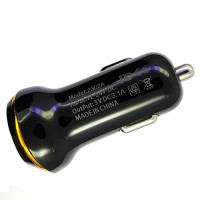 Автомобільний зарядний пристрій iEnergy CA-02, 2.1A, 2USB, Black 2