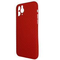 Чохол Anyland Carbon Ultra thin для iPhone 11 Pro Red 1