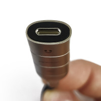 Перехідник Konfulon Z13i, 2 in 1, Lightning to 2xLightning (Female), Black 4