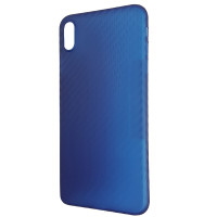 Чохол Anyland Carbon Ultra thin для iPhone XS Max Blue 1