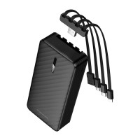 Універсальна мобільна батарея Borofone BJ84A Smooth, 20000mAh Black 3