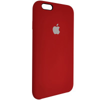 Чехол Copy Silicone Case iPhone 6 China Red (33)