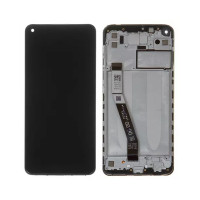 Дисплейний модуль для Xiaomi Redmi 10X 4G, Redmi Note 9, з рамкою, Original PRC, Black