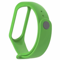 Ремінець для фітнес браслету Mi Band 5/6/7 Silicone, Green 1