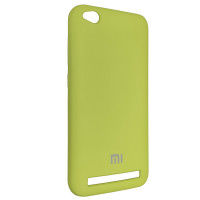 Чохол Silicone Case для Xiaomi Redmi 5A, Yellow-Green 1