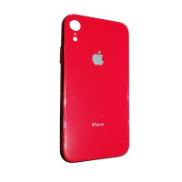 Чохол Glass Case для Apple iPhone XR Red