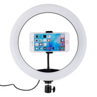 Кільцева лампа RGB MJ33 33cm Black 8