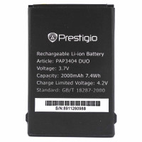 Аккумулятор для Prestigio MultiPhone 3404 Duo / PAP3404 (AAA)