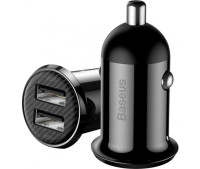 Автомобільний зарядний пристрій Baseus Grain Pro, 4.8A, Black 3