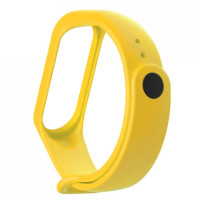 Ремінець для Xiaomi Mi Band 3/4 Silicone, Yellow 1