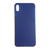 Чохол Anyland Carbon Ultra thin для iPhone XS Max Blue 2