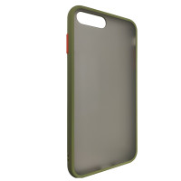 Чохол Totu Copy Gingle Series for iPhone 7/8 Plus Dark Green+Orange