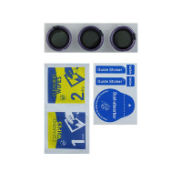 Чохол Defense Case Camera Stand with Camera Glass для iPhone 15 Plus, Purple 2