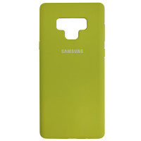 Чехол Silicone Case for Samsung Note 9 Sun Yellow (43)