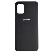 Чохол Silicone Case for Samsung A31 Black (18)