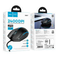 Провідна миша Hoco GM37 Wonderful, White 7