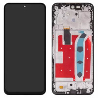 Дисплейний модуль для Huawei Honor X8, з рамкою, High Copy, Black
