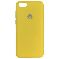 Silicone Case for Huawei Y5 Prime2018 Yellow (4)