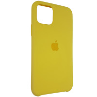 Чехол Copy Silicone Case iPhone 11 Pro Yellow (4)