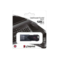 Флешка Kingston DT Exodia Onyx, USB 3.2, 128GB, Black 1