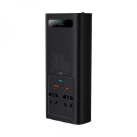Автомобільний інвертор Baseus IGBT Power Inverter 300W (220V CN/EU ) Black 2